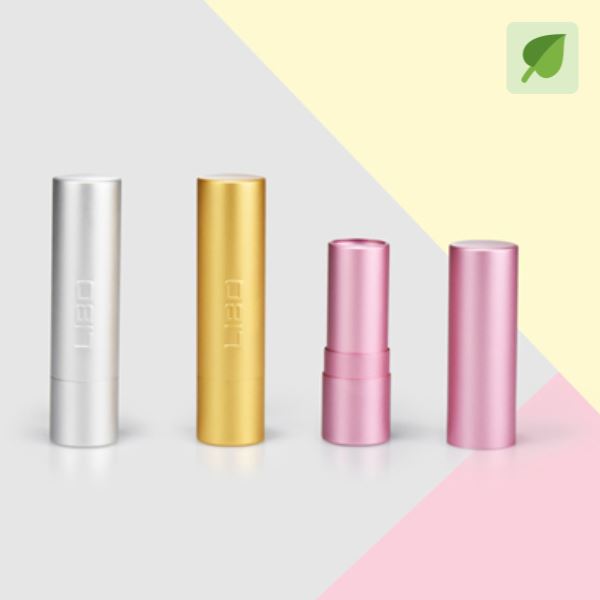 100% Recycled Aluminum Lipsticks